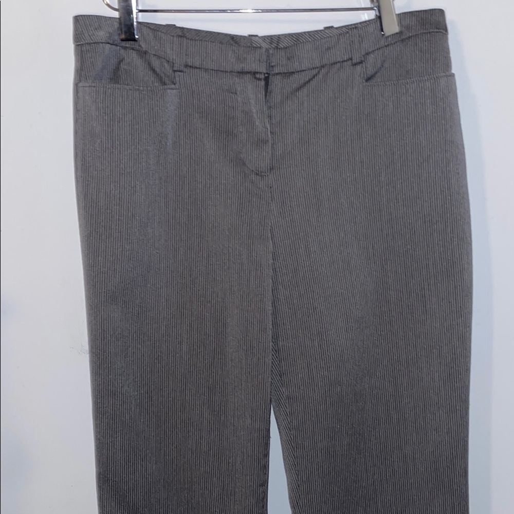 Worthington Gray Pinstripe Trousers